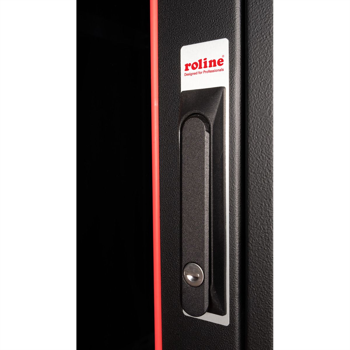 ROLINE 19-inch netwerkkast Basic 42 U, 600x600 BxD Glazen deur zwart