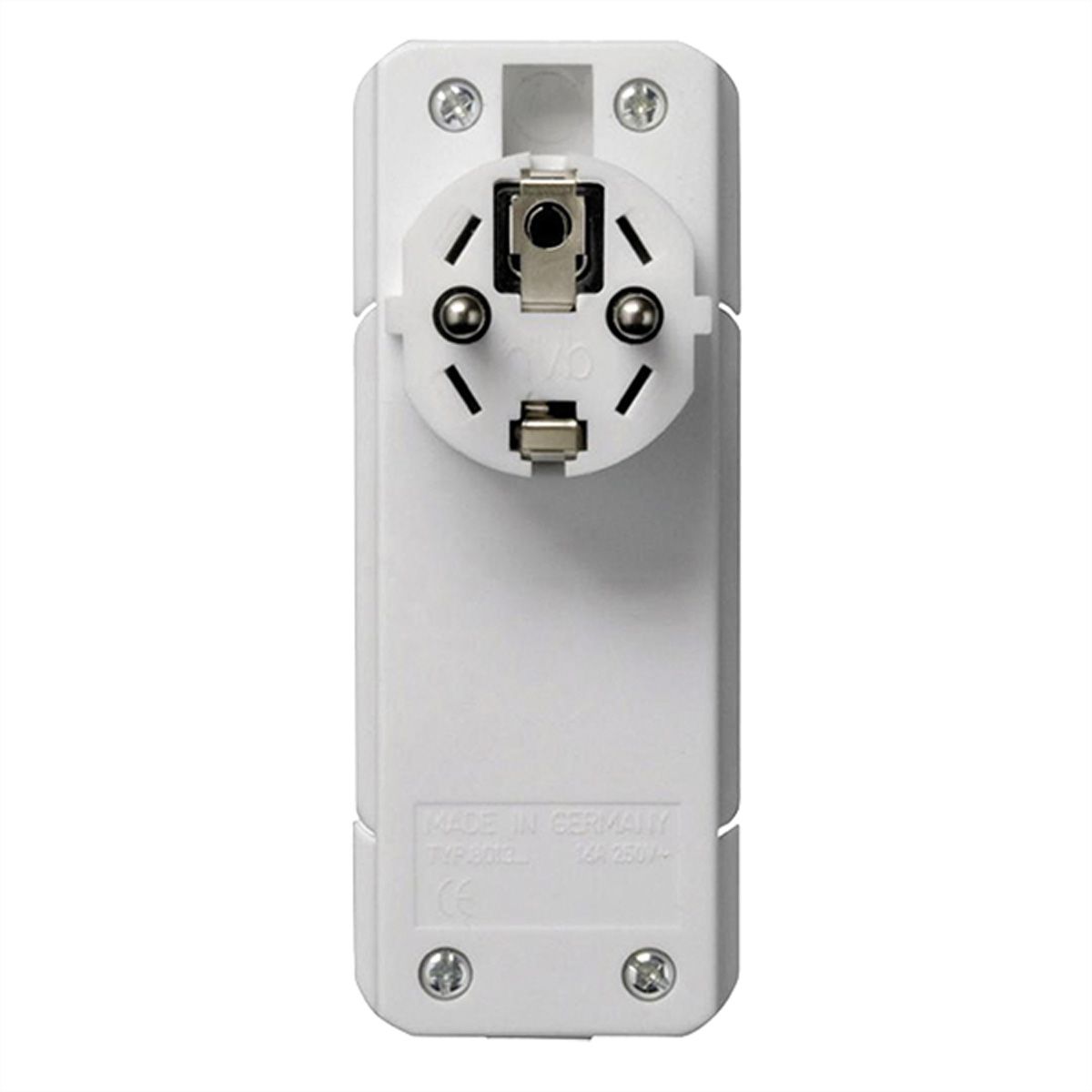 BACHMANN SMART PLUG earthing contact mounting plug, white