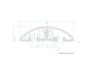 BACHMANN Easy-Bridge 100cm ALU zilver geanodiseerd
