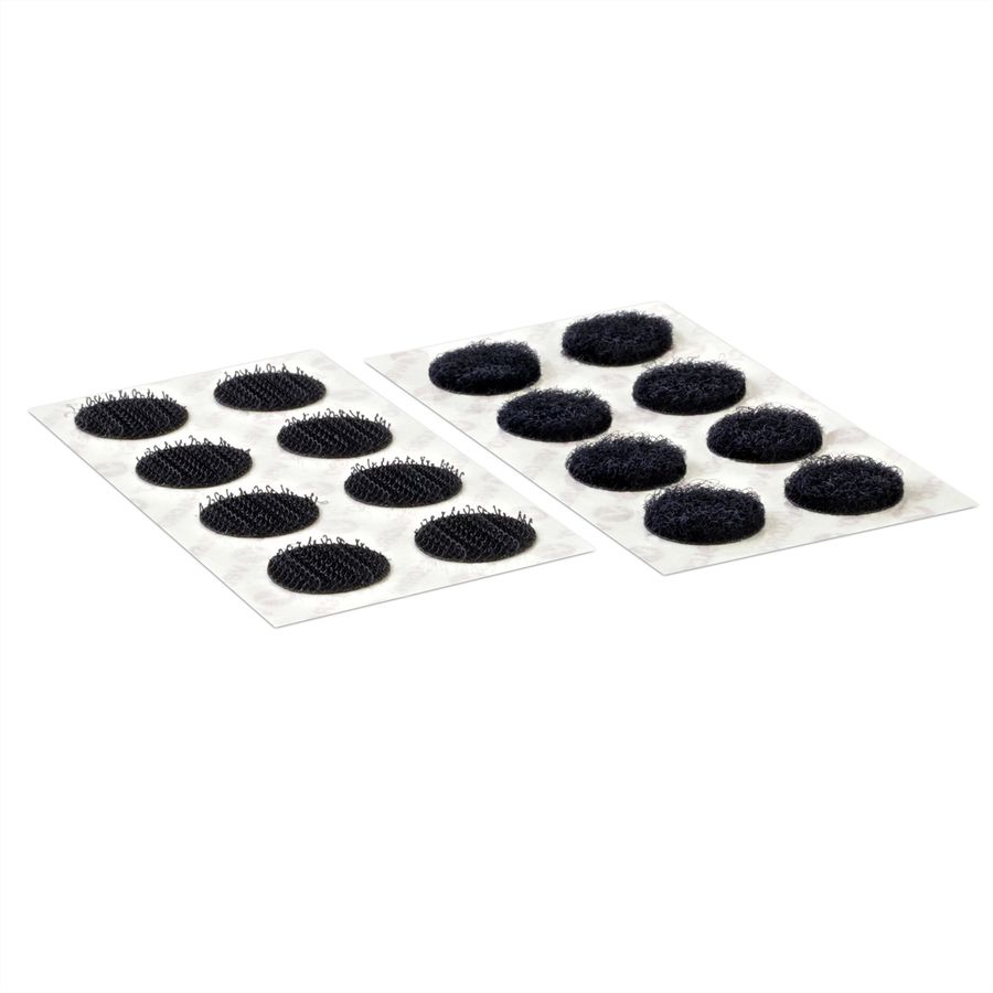 VELCRO® Velcro Dots zelfklevende klittenband 16 mm x 16 sets zwart