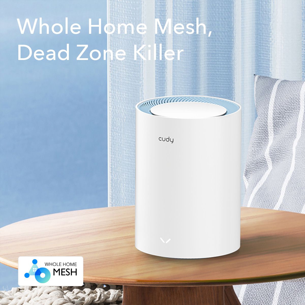 CUDY M1200 AC1200 Wi-Fi Mesh Solution 1er-Pack