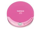 Lenco Portabler CD Speler CD-011PK roze