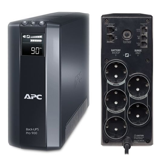 APC Power-Saving Back-UPS Pro 900, veiligheidscontact