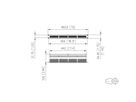 METZ CONNECT C6Amodul 24 Port 180°M 1HE, Edelstahl