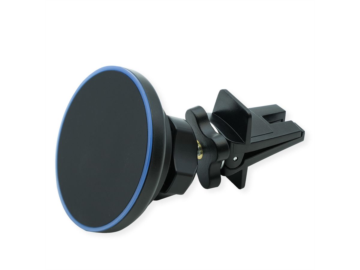 ROLINE magnetische auto smartphone houder en inductielader (15W)