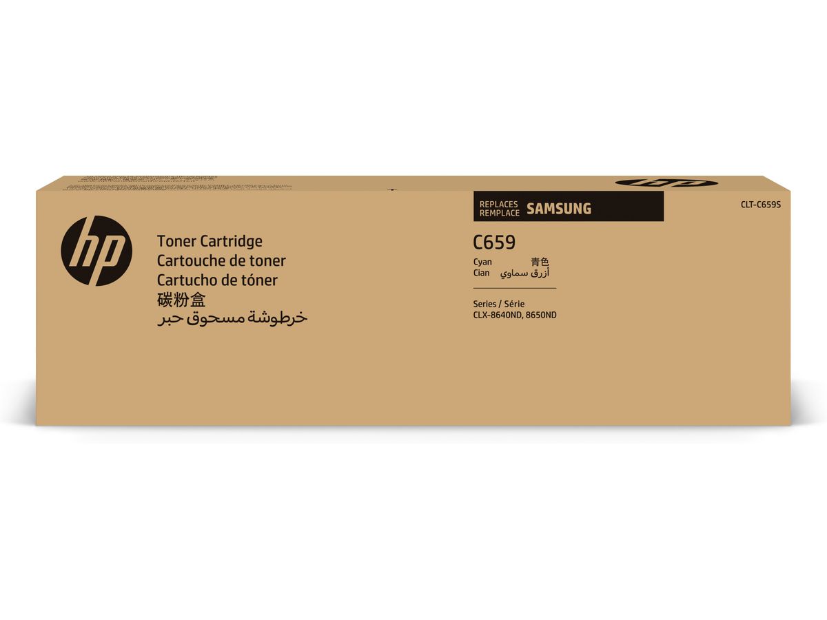 Samsung CLT-C659S originele cyaan tonercartridge