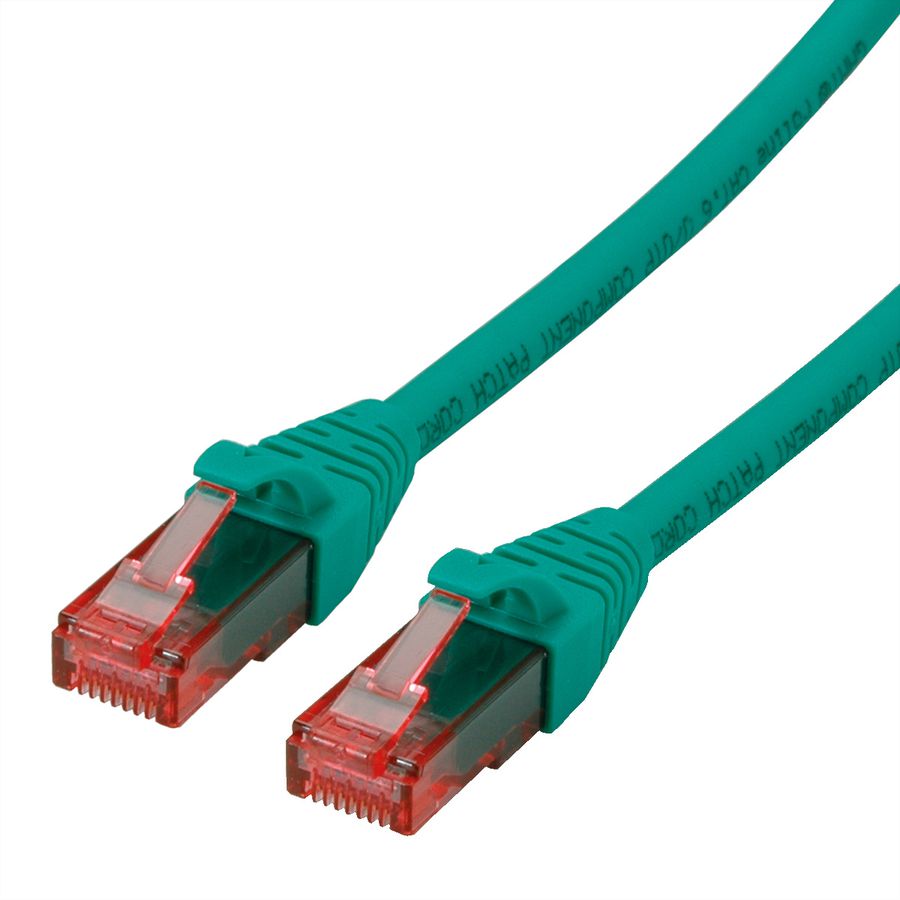 ROLINE Patchkabel Cat.6 UTP, Component Level, LSOH, groen, 2 m