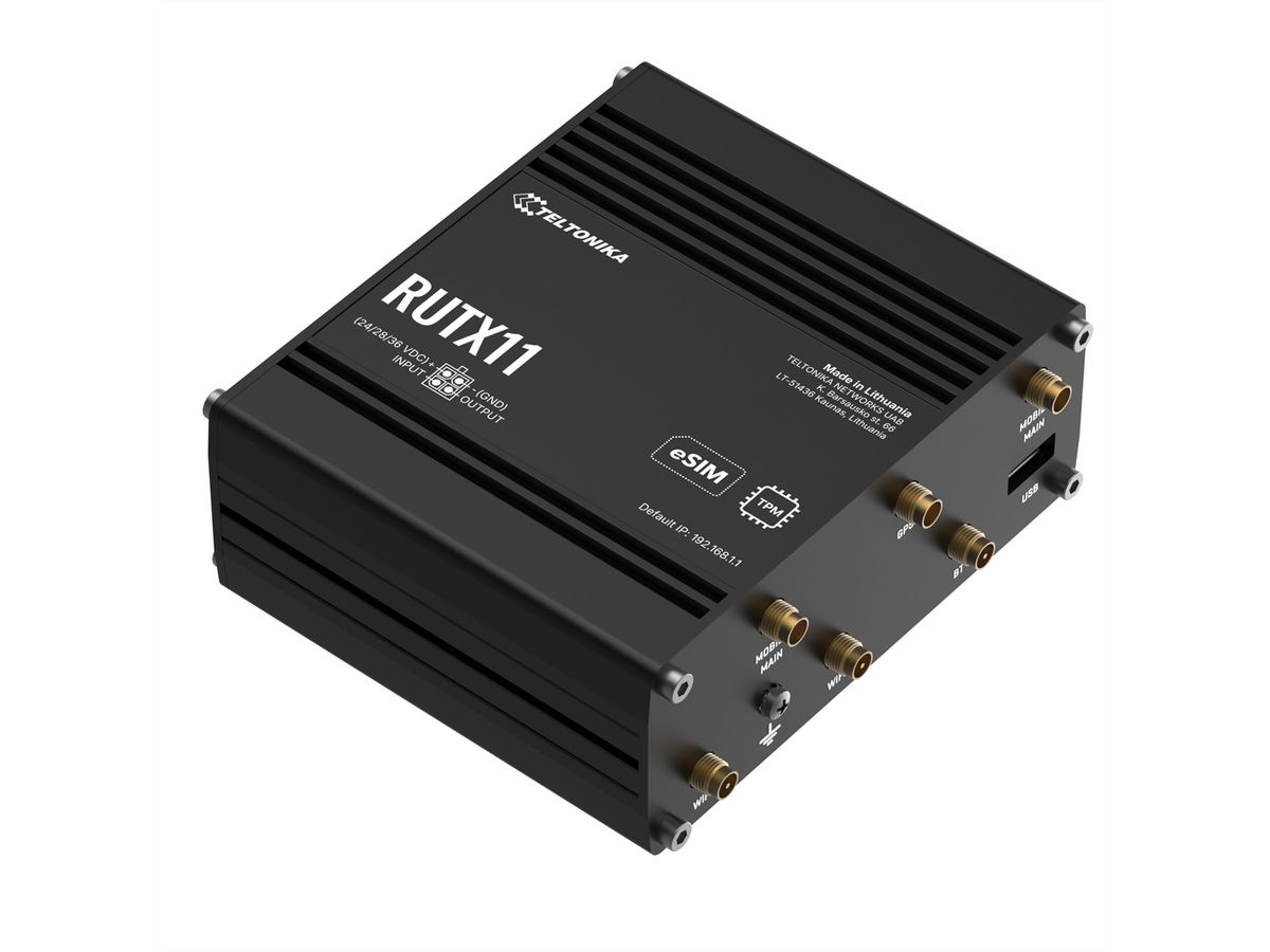 TELTONIKA RUTX11 4G Router eSIM