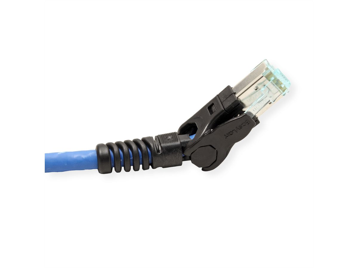 EasyLan VarioBoot patchkabel Cat.6A, S/FTP, blauw, 2 m