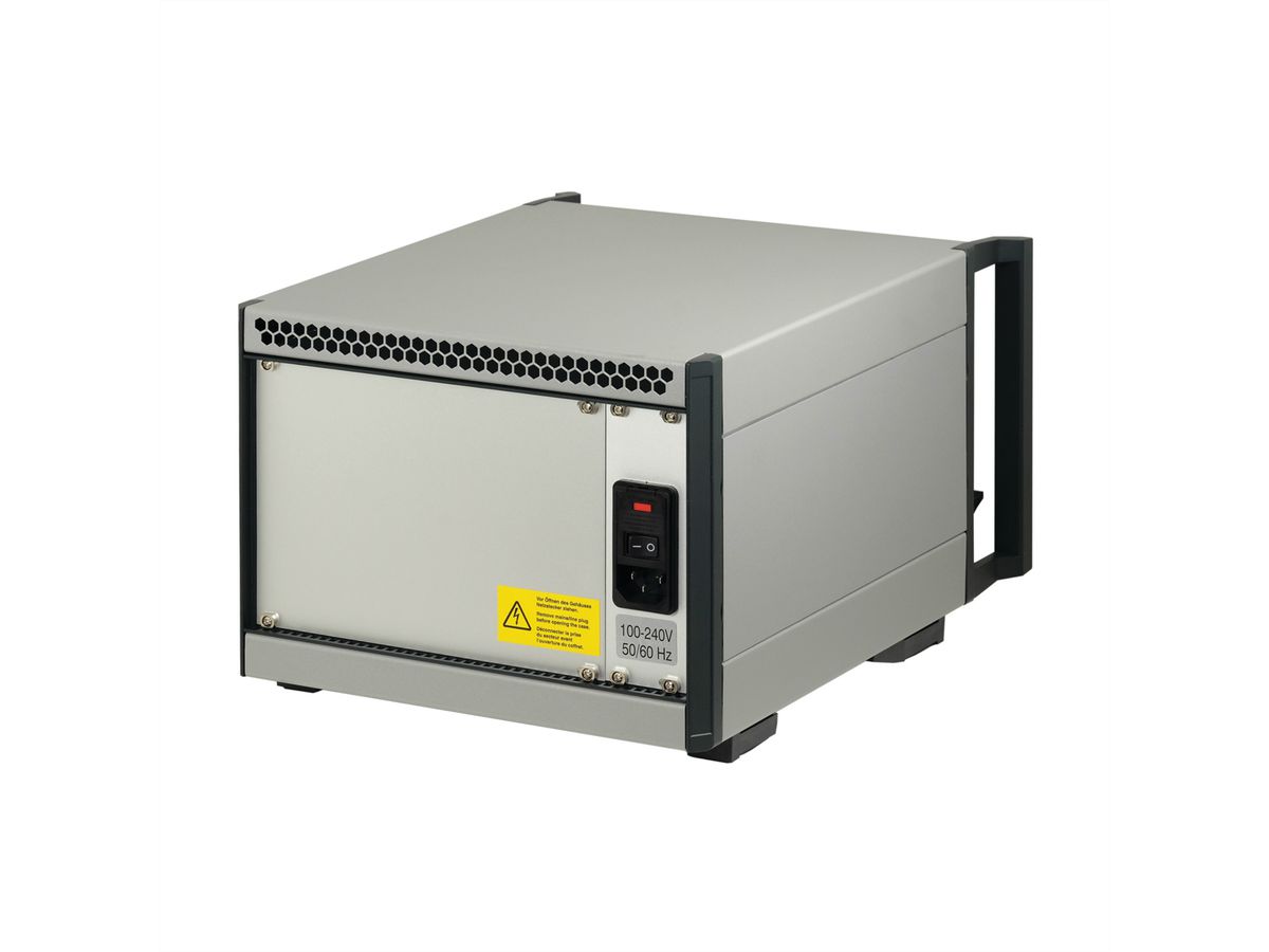 SCHROFF CPCI serieel systeem met 19" voeding, desktop, 4 HE, 8 slots, 44 HP