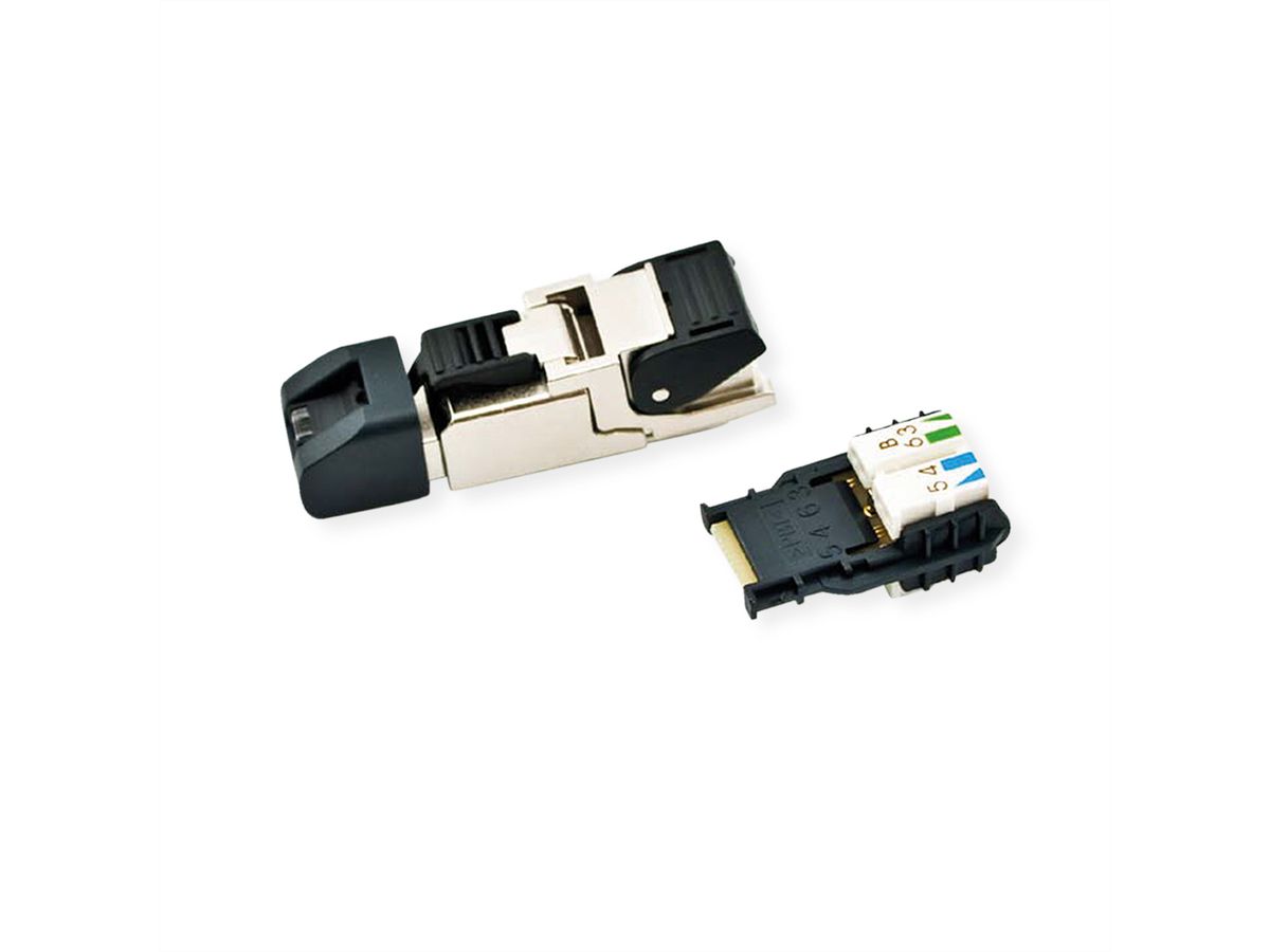 TELEGÄRTNER MFP8 RJ-45-connector Cat.6A (klasse EA) T568B voor veldmontage