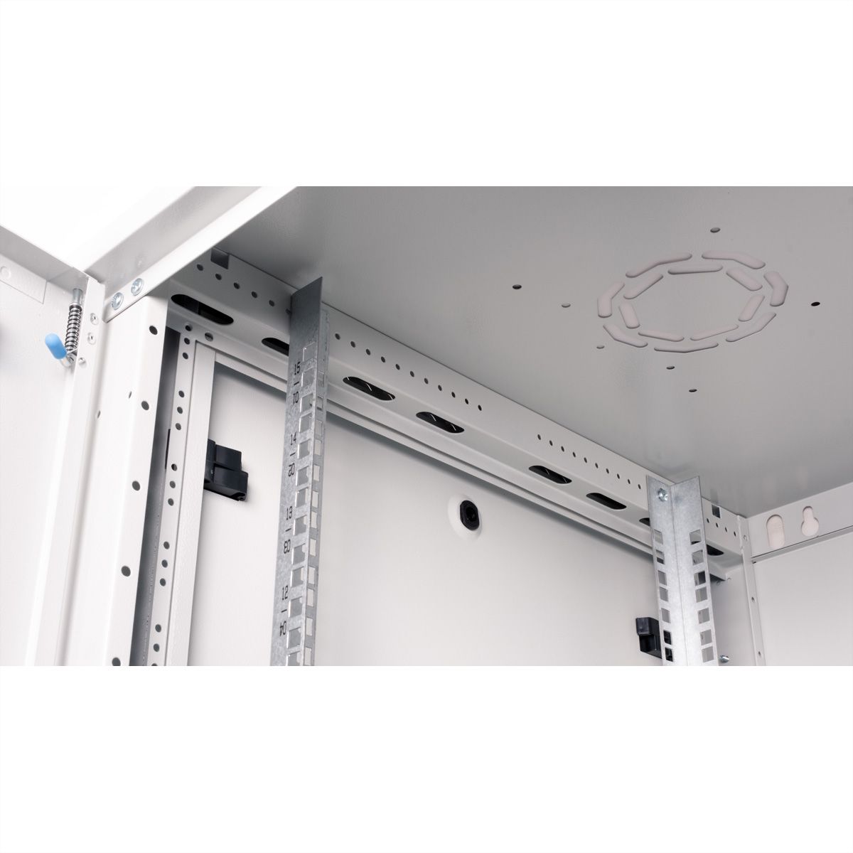ROLINE 19-inch wandbehuizing Basic Plus 15U, 600x600 BxT grijs