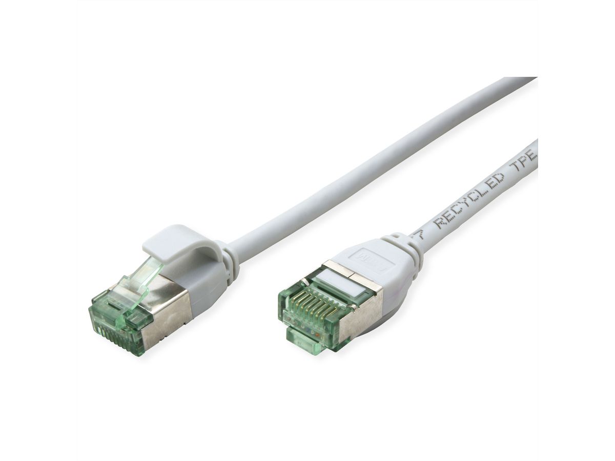 ROLINE RM U/FTP DataCenter Patch Cord Cat.6A (Class EA), slim, grey, 5 m