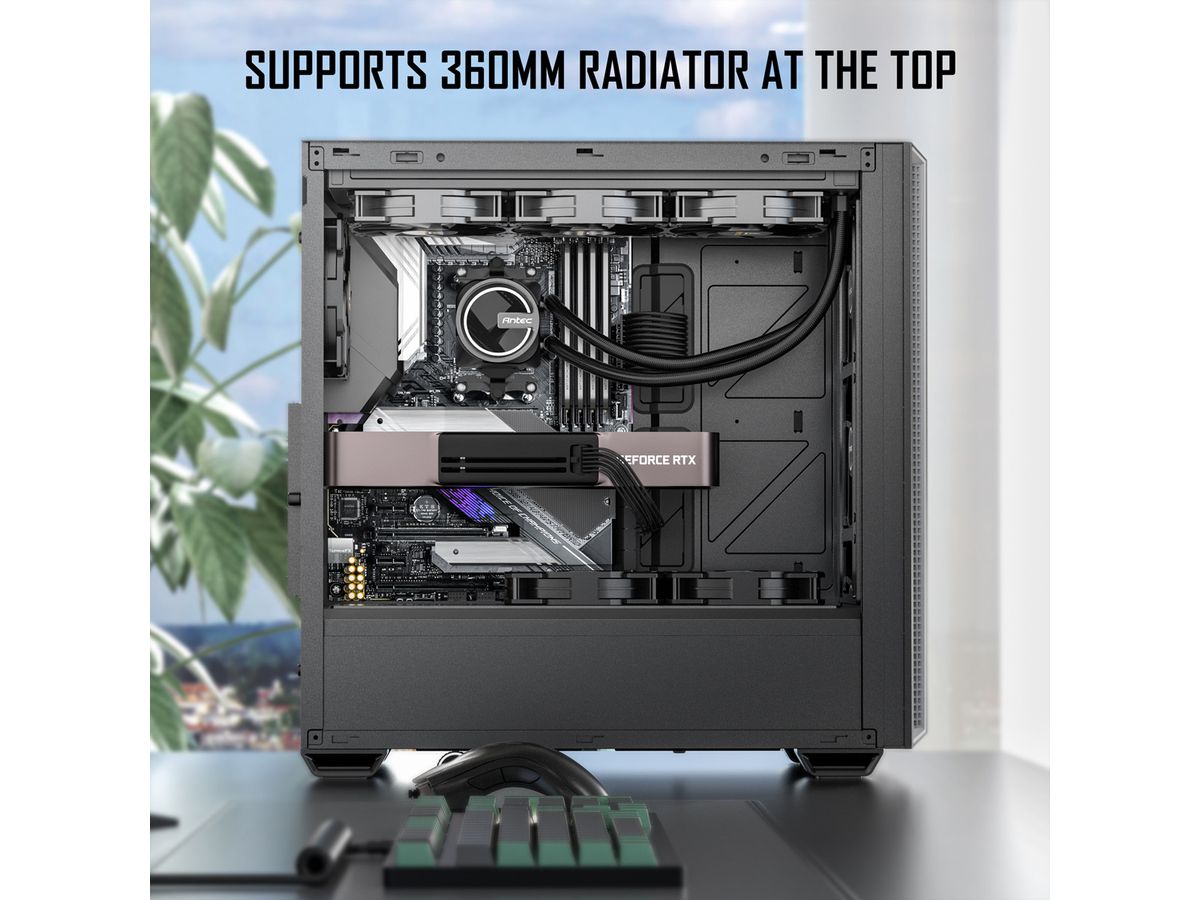 ANTEC Performance P7S Mid-Tower ATX, M-ATX and ITX PC Case, silver