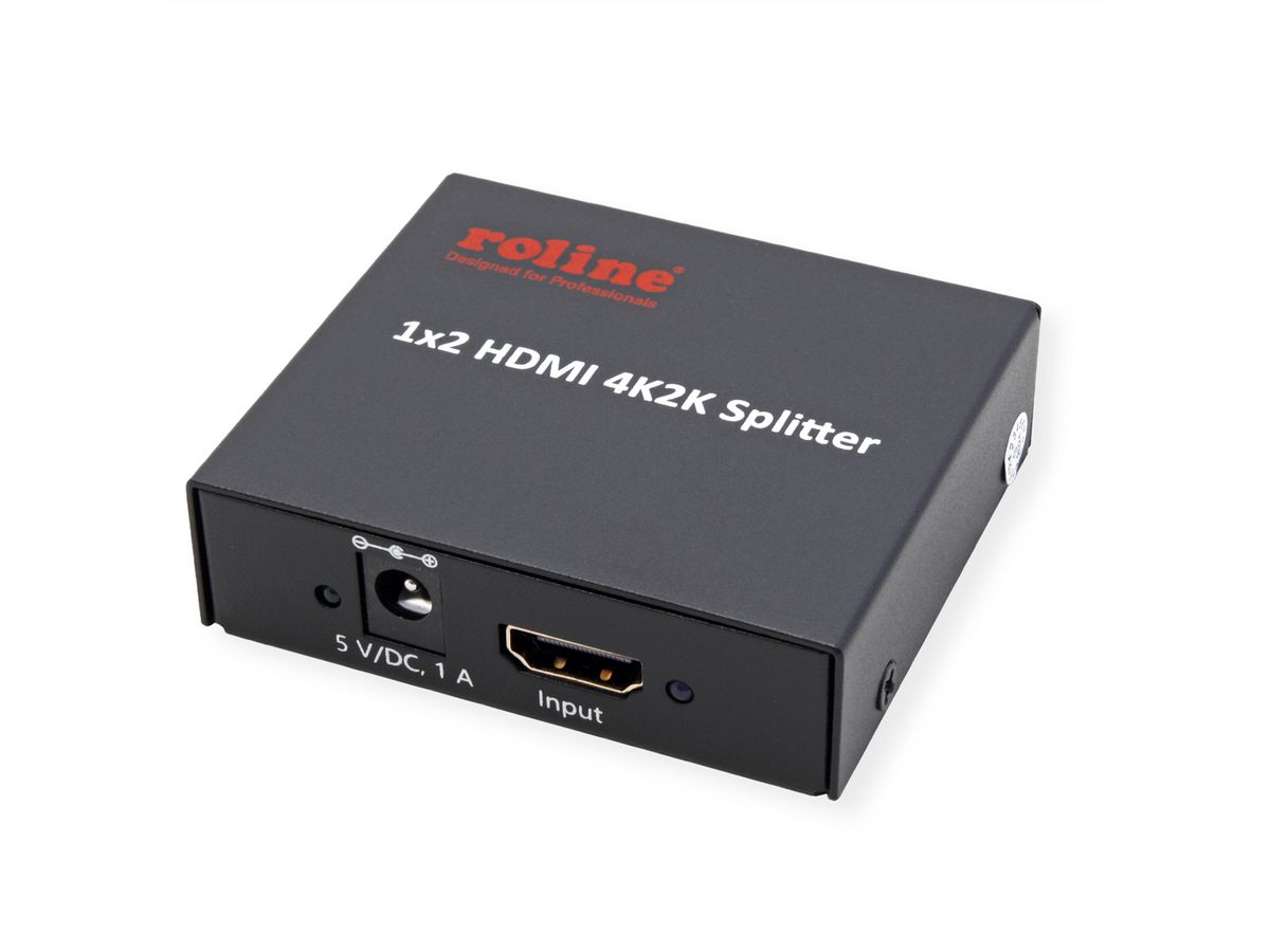 ROLINE HDMI Video Splitter, 2-voudig