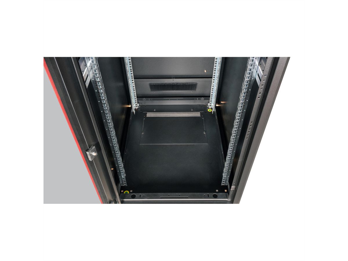 ROLINE 19-inch network cabinet Pro 32 U, 600x800 WxD Glass door black