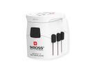 Skross PRO Light USB 2A - World with USB C cable, worldwide