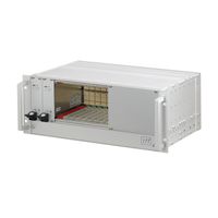 SCHROFF serieel CPCI-systeem met insteekbare voeding, 4 HE, 9 sleuven, met I/O aan de achterzijde