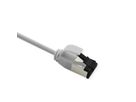 ROLINE U/FTP patchkabel Cat.8 (Klasse I), dun, LSOH, soepel draad, wit, 0,3 m