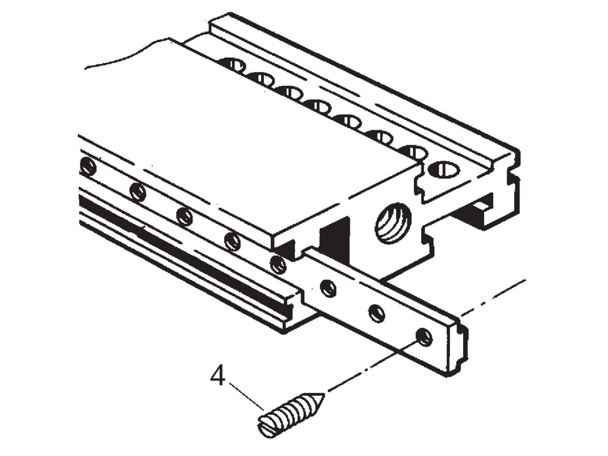 SCHROFF Stelschroef, staal vernikkeld, M3.0 x 8