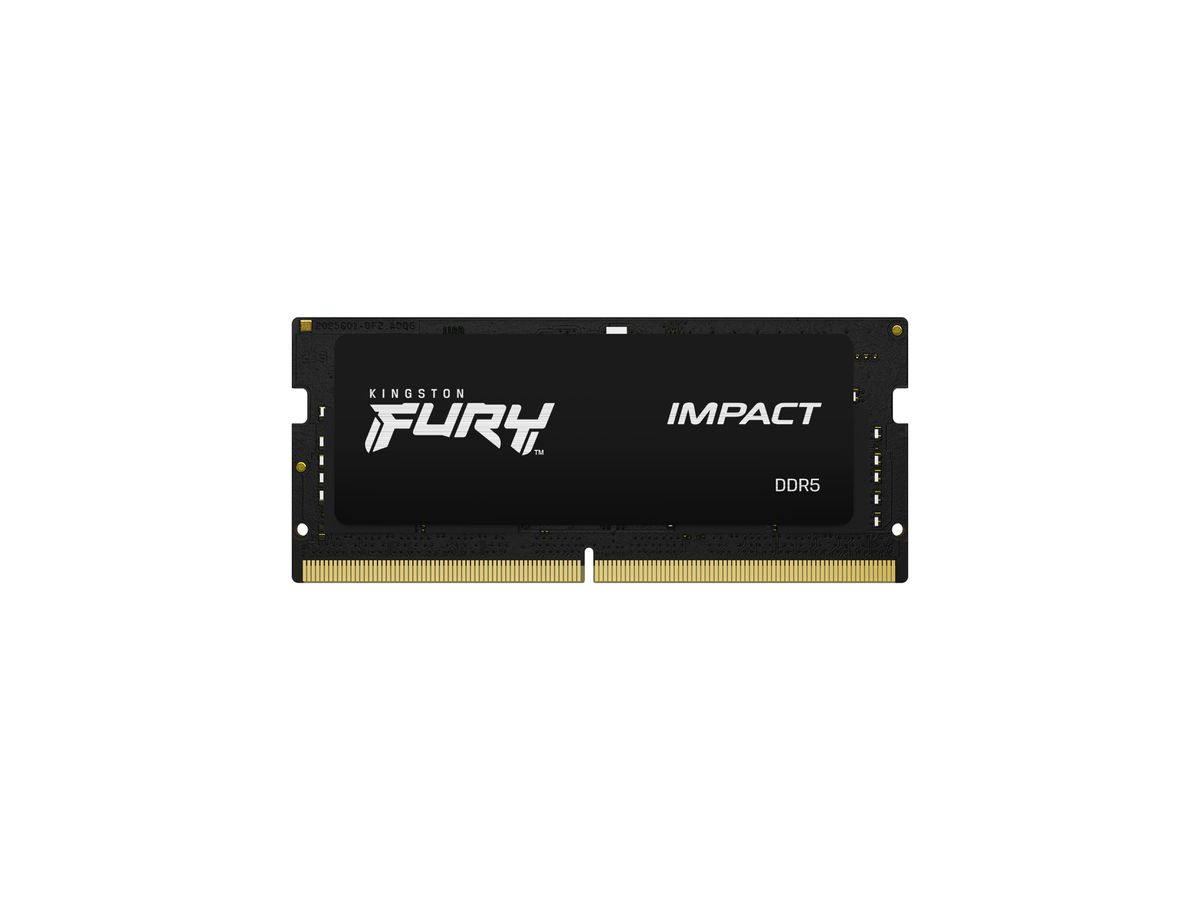 Kingston Technology FURY 16GB 4800MT/s DDR5 CL38 SODIMM Impact