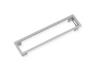 BACHMANN POWER FRAME inbouwframe medium 4-voudig, zilver