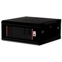ROLINE 19" Wall Cabinet Basic Plus 4U, 600x600 BxT black