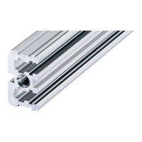SCHROFF horizontale rail achter in het midden, type VT, 63 pk
