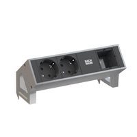 BACHMANN DESK2 2x earthing contact 1x ABD GST18 Inox