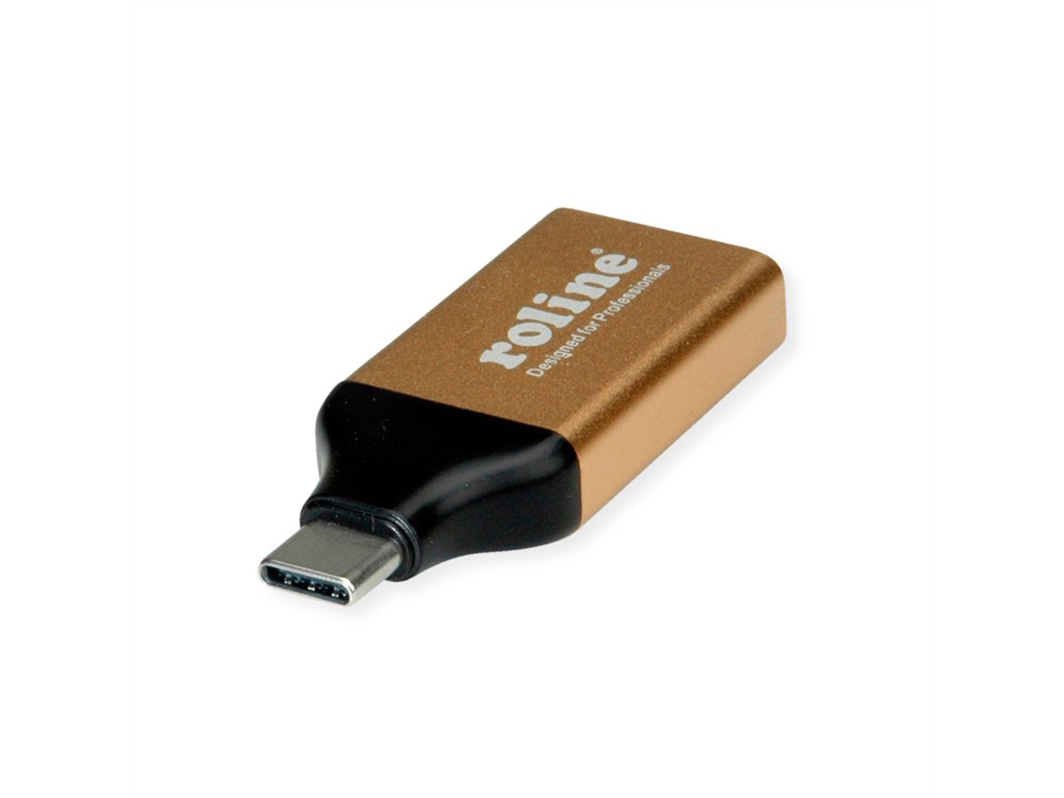 ROLINE GOLD Display Adapter USB Type C - DisplayPort v1.2