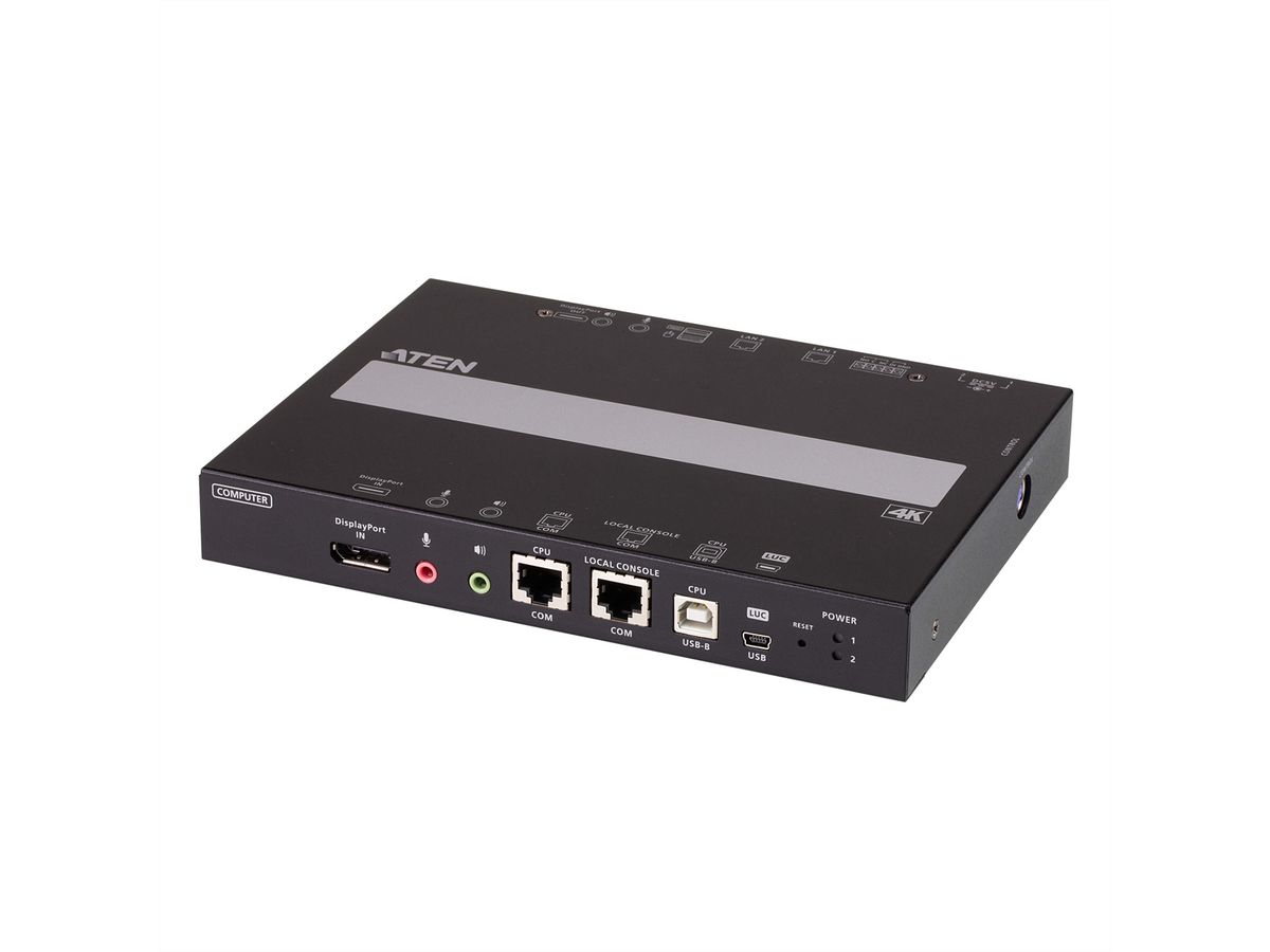 ATEN RCMDP101U Remote Share Access Single Port 4k DisplayPort KVM over IP switch