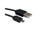 ROLINE USB 2.0 Spiraalkabel, A male - Micro B male, 1 m
