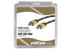 ROLINE GOLD HDMI HighSpeed Kabel, M/M, Retail Blister, 3 m