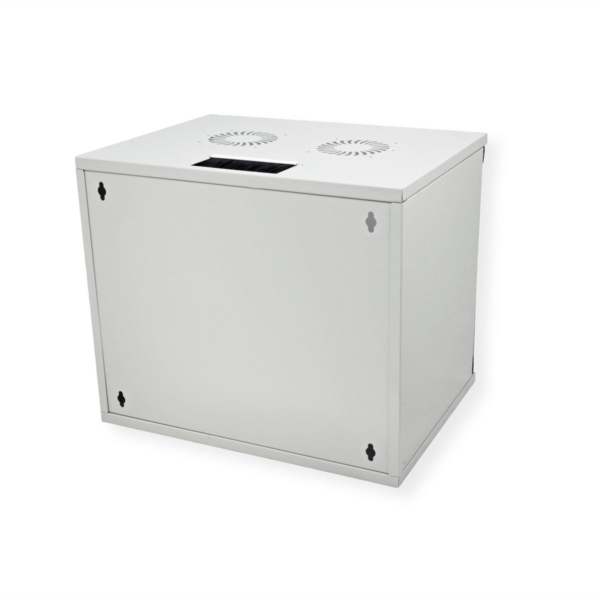 ROLINE 19-inch wandbehuizing Basic 9 U, 540x400 BxD Bouwpakket grijs