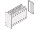 SCHROFF-frame insteekmodule achterpaneel met uitsparing voor een connector, 3 HE, 8 PK