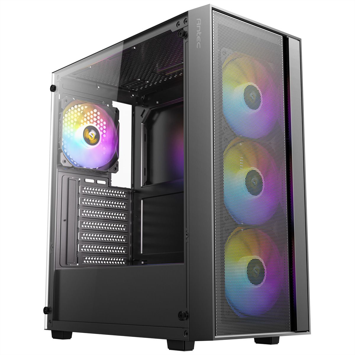 ANTEC AX65 ARGB PC case Midi Tower Gaming ATX, black