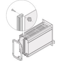 SCHROFF frame type Plug-In eenheid PCB montage steun vanaf slot 2, 50 paar