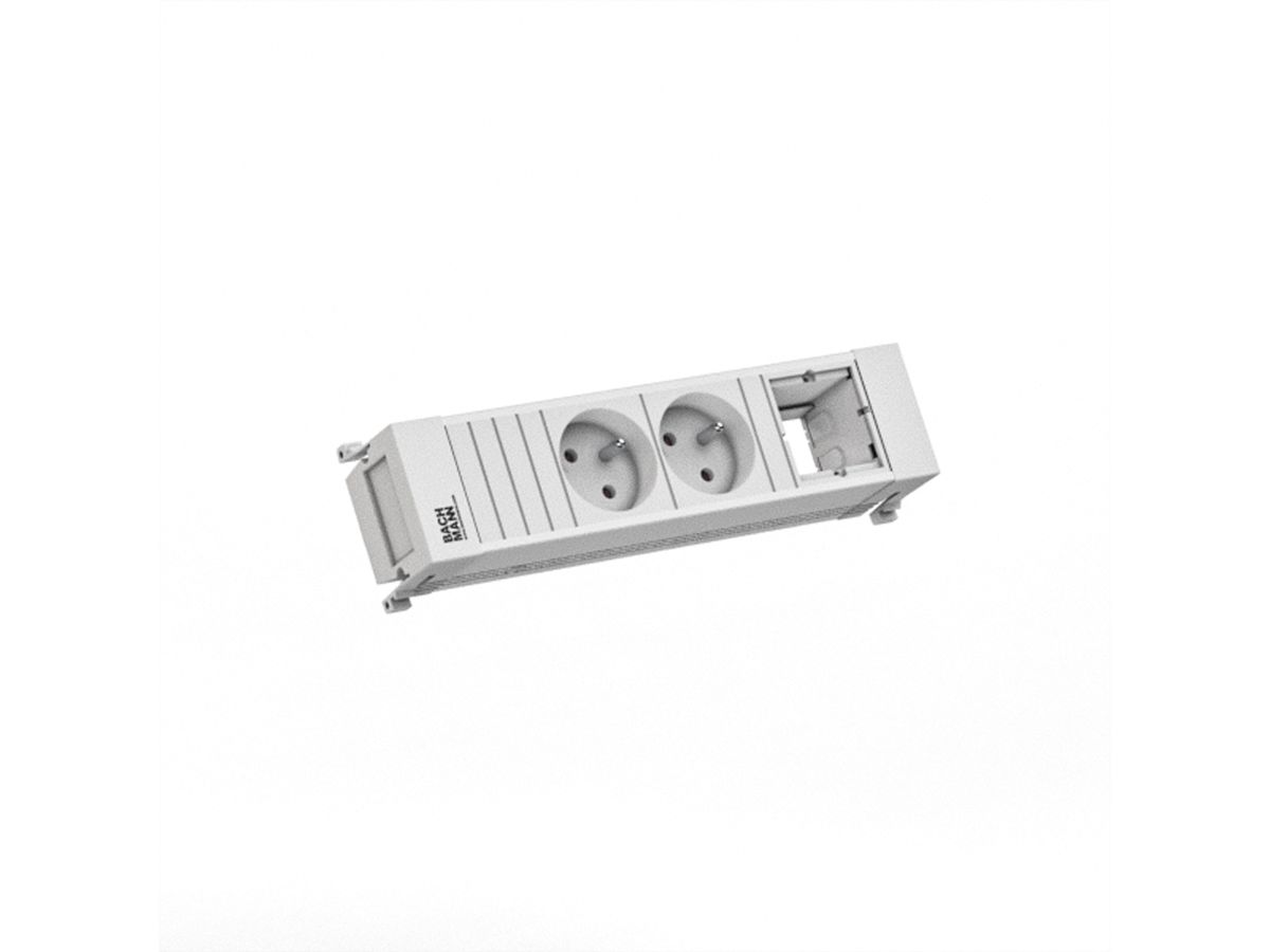 BACHMANN POWER FRAME 2xUTE 1xCM 0.2m GST18 RAL9010
