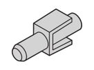SCHROFF Fixing Clip for Static Plastic Handle