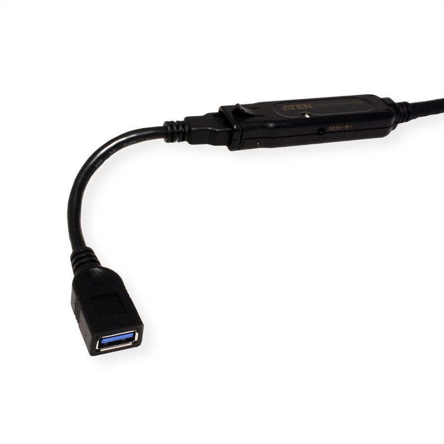 ATEN UE3310 USB 3.1 Gen 1 Verlängerungskabel, schwarz, 10 m