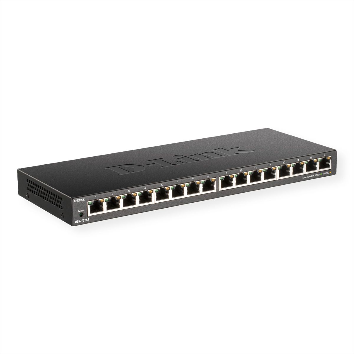 D-Link DGS-1016S/E 16-Poorts Gigabit Switch