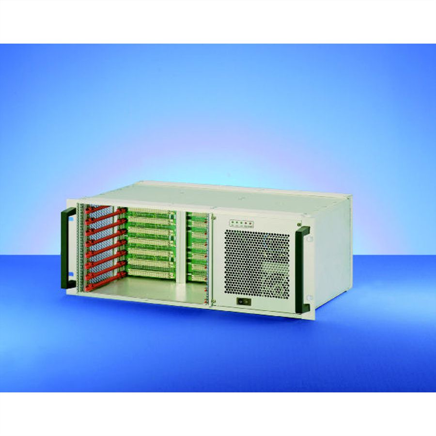 SCHROFF VMEbus System, 4 U, 8 Slot, Open Frame PSU