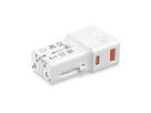 VALUE POCKET Travel Charger, EU/UK/US, 2x Ports (A+C), 25W