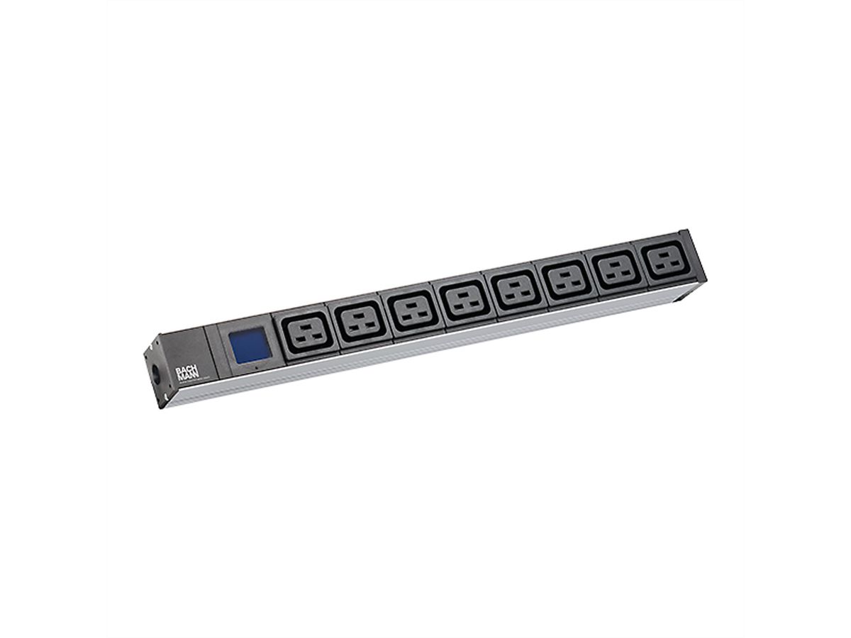 BACHMANN BN0500 19 Inch 1HE 8xC19, Voeding 2,0m CEE7/7