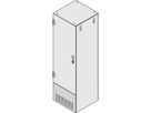 SCHROFF Varistar Connection Plate for Shortened Door/Rear Panel, With brush strip, RAL 7021, 400H 800W