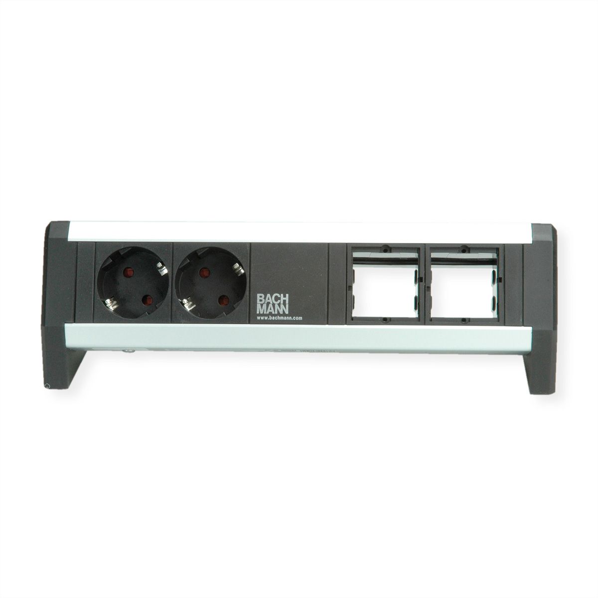 BACHMANN DESK 2x geaard stopcontact, 2x ABD GST18