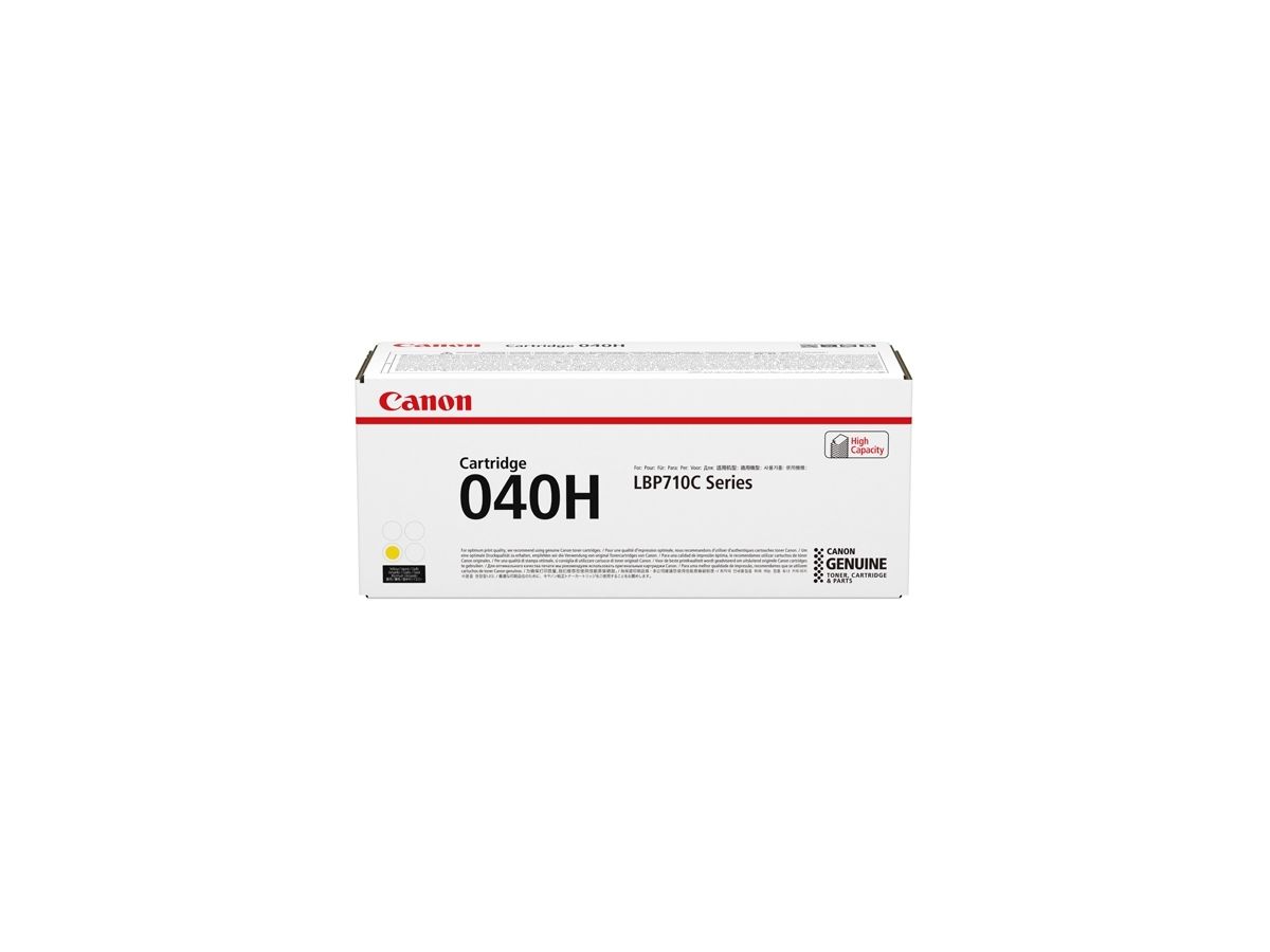 Canon 040H tonercartridge 1 stuk(s) Origineel Geel