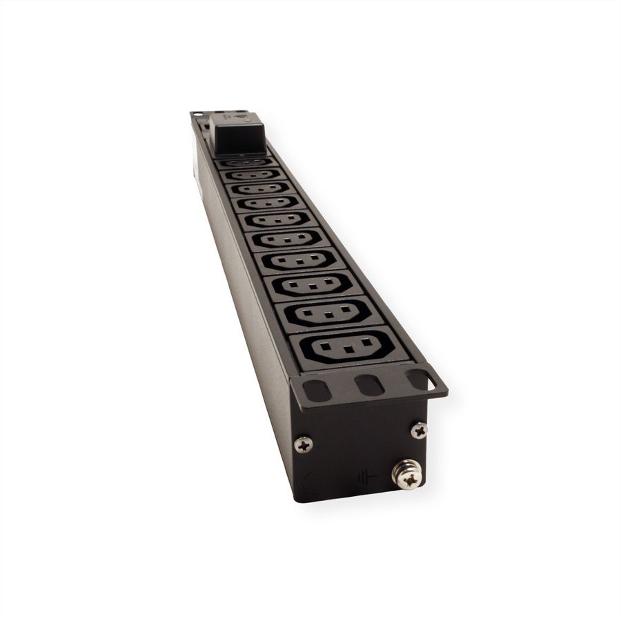 ATEN PE0210SG 1HE 16A Basic PDU 10-Poorts