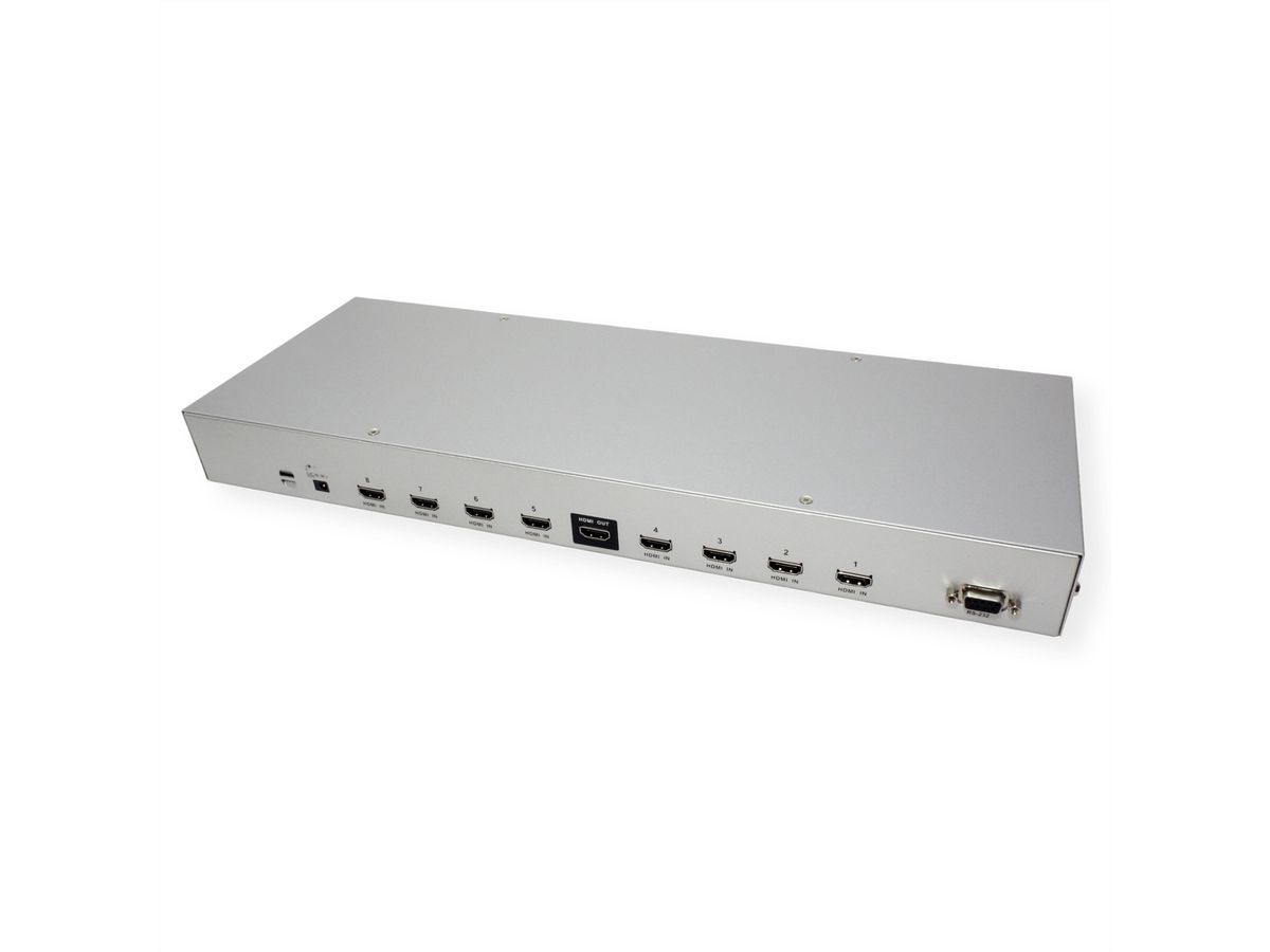 ATEN VS0801H 8-poorts HDMI A/V-switch met infrarood afstandsbediening