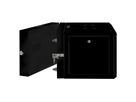 ROLINE 19-inch wandbehuizing Pro 7 U, 600x600 BxD tweedelig draaibaar zwart